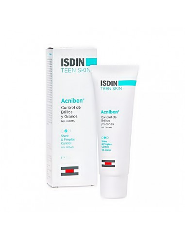 ISDIN TEEN SKIN RX ACNIBEN REPAIR HIDRATANTE REPARADOR Y ALIVIADOR GEL CREMA 1 ENVASE 40 ML