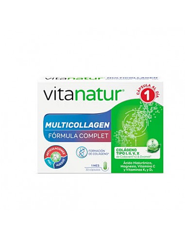 VITANATUR MULTICOLLAGEN 30 CAPSULAS