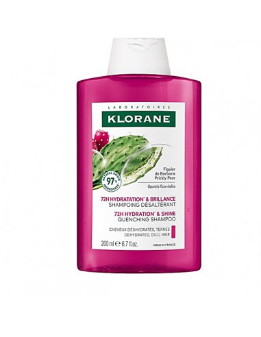 KLORANE CHAMPU HIDRATANTE AL HIGO DE BARBARIA ENVASE 200 ML