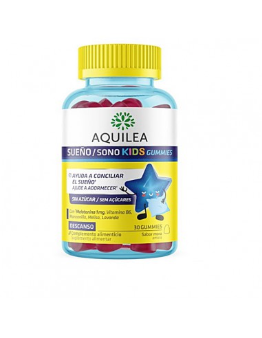 AQUILEA SUEÑO KIDS GUMMIES 30 GUMMIES SABOR MORA