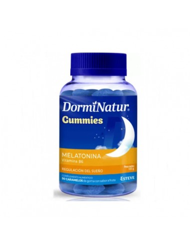 DORMINATUR GUMMIES 60 CARAMELOS DE GOMA SABOR FRUTA