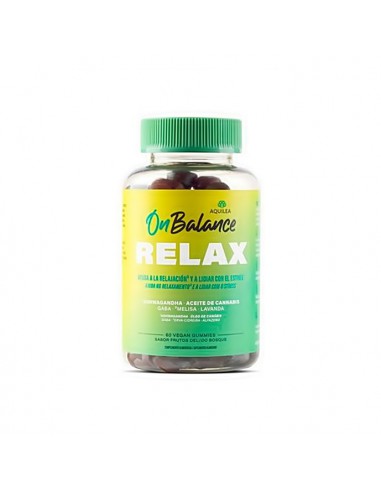 AQUILEA ONBALANCE RELAX 60 GOMINOLAS SABOR FRUTOS DEL BOSQUE