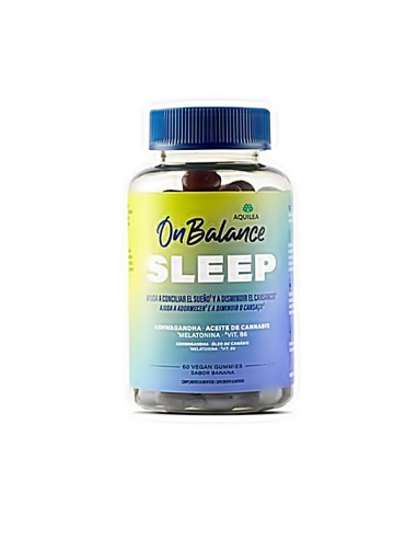 AQUILEA ONBALANCE SLEEP 60 GOMINOLAS SABOR BANANA