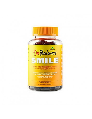 AQUILEA ONBALANCE SMILE 60 GOMINOLAS SABOR CITRICO